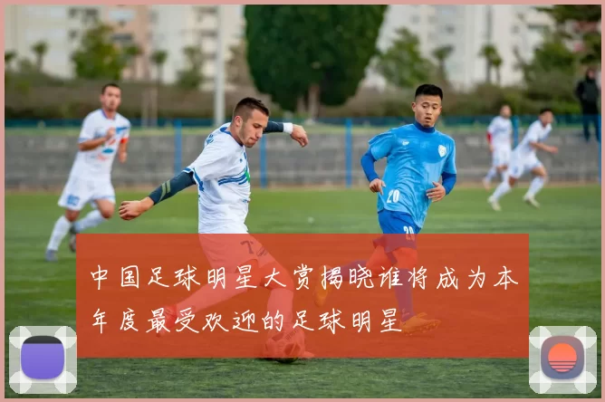 中国足球明星大赏揭晓谁将成为本年度最受欢迎的足球明星